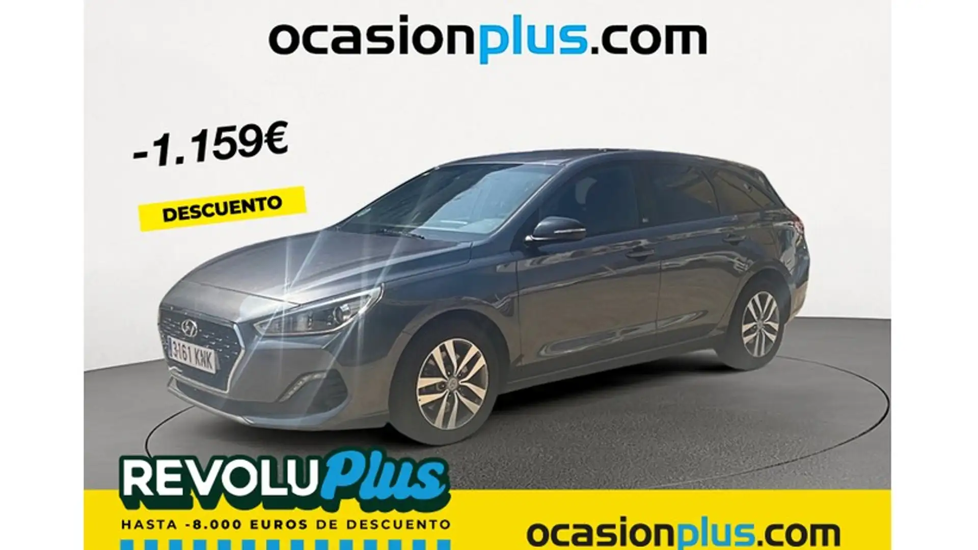 Hyundai i30 CW 1.0 TGDI Go Gris - 1