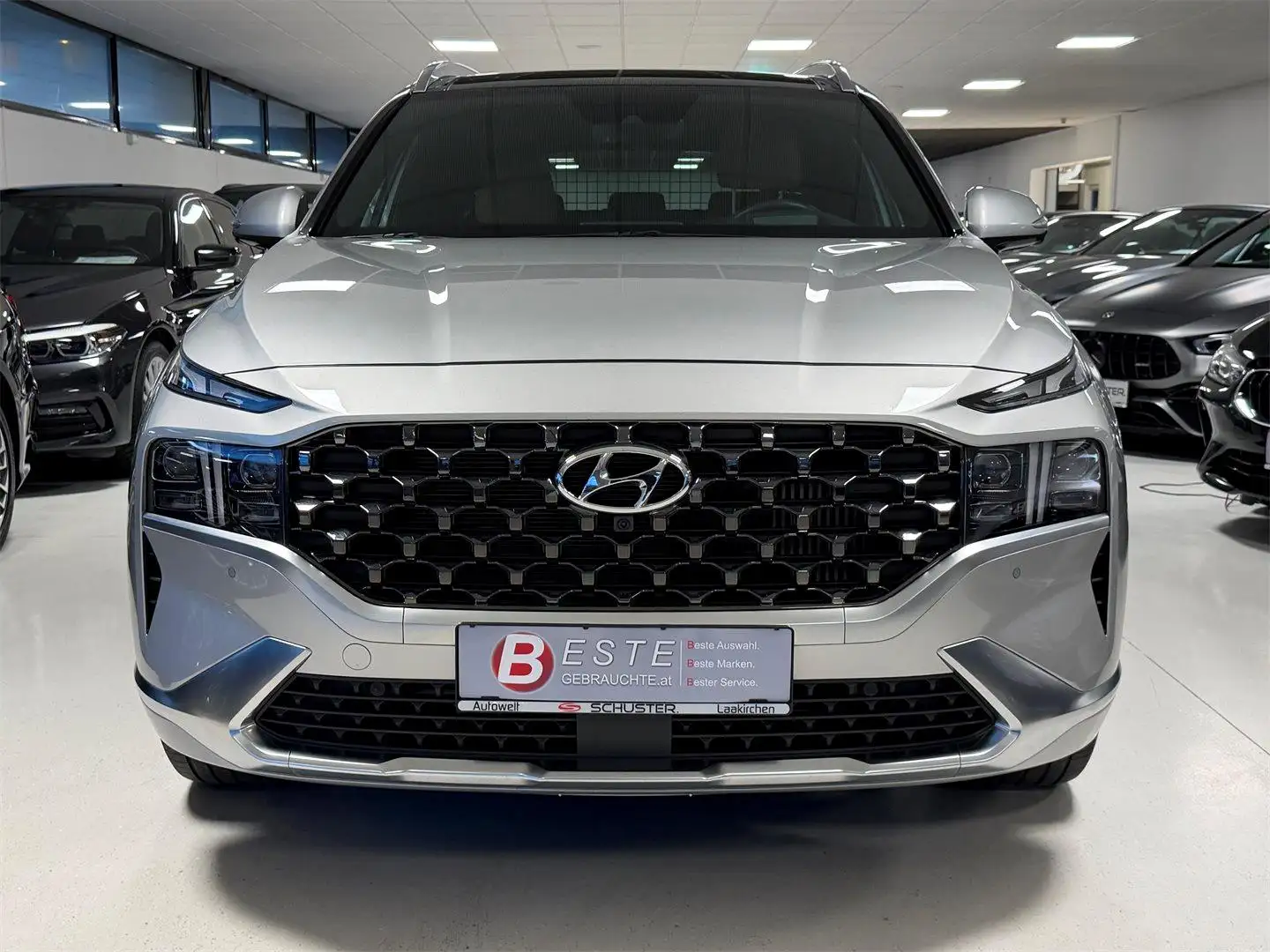 Hyundai SANTA FE Santa Fe 1,6 T-GDI Plug-In 4WD Luxury Line Silber - 2