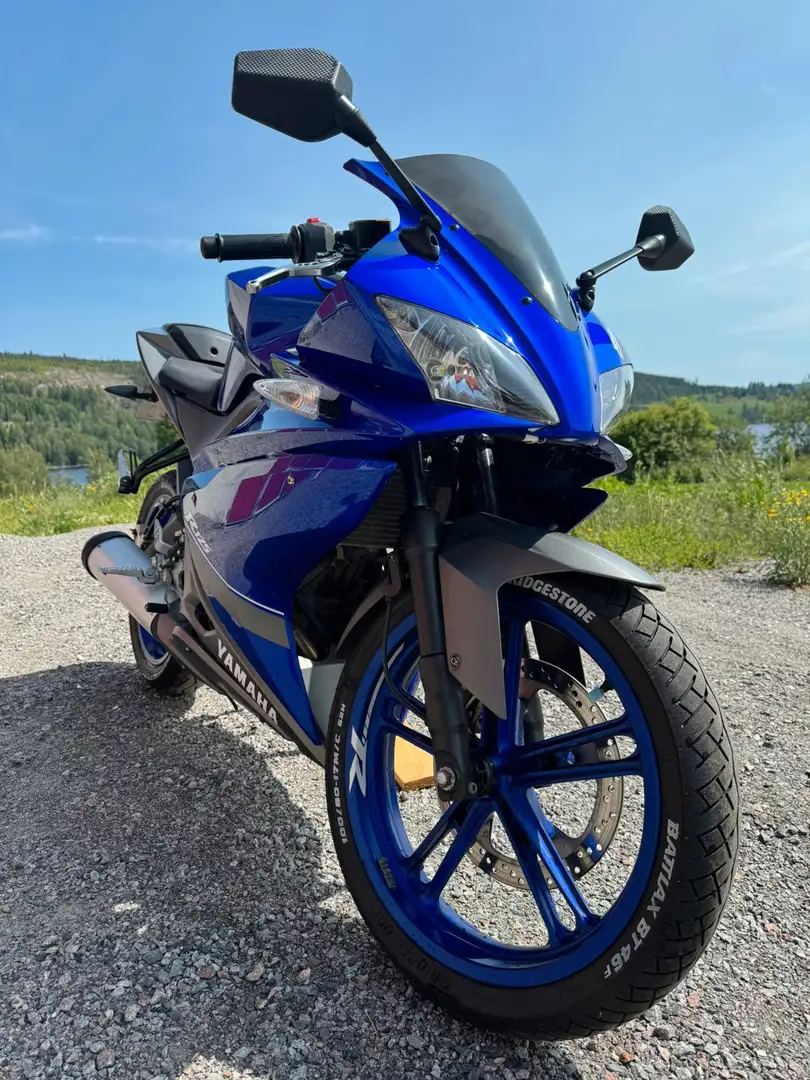 Yamaha YZF-R125 Bleu - 2