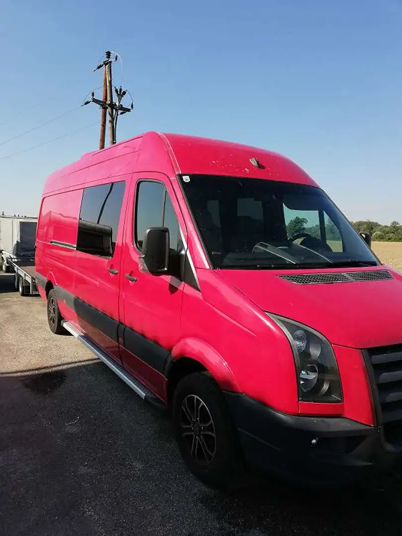 Volkswagen Crafter Crafter 30 Kombi 3-3-3 KR TDI Rot - 1