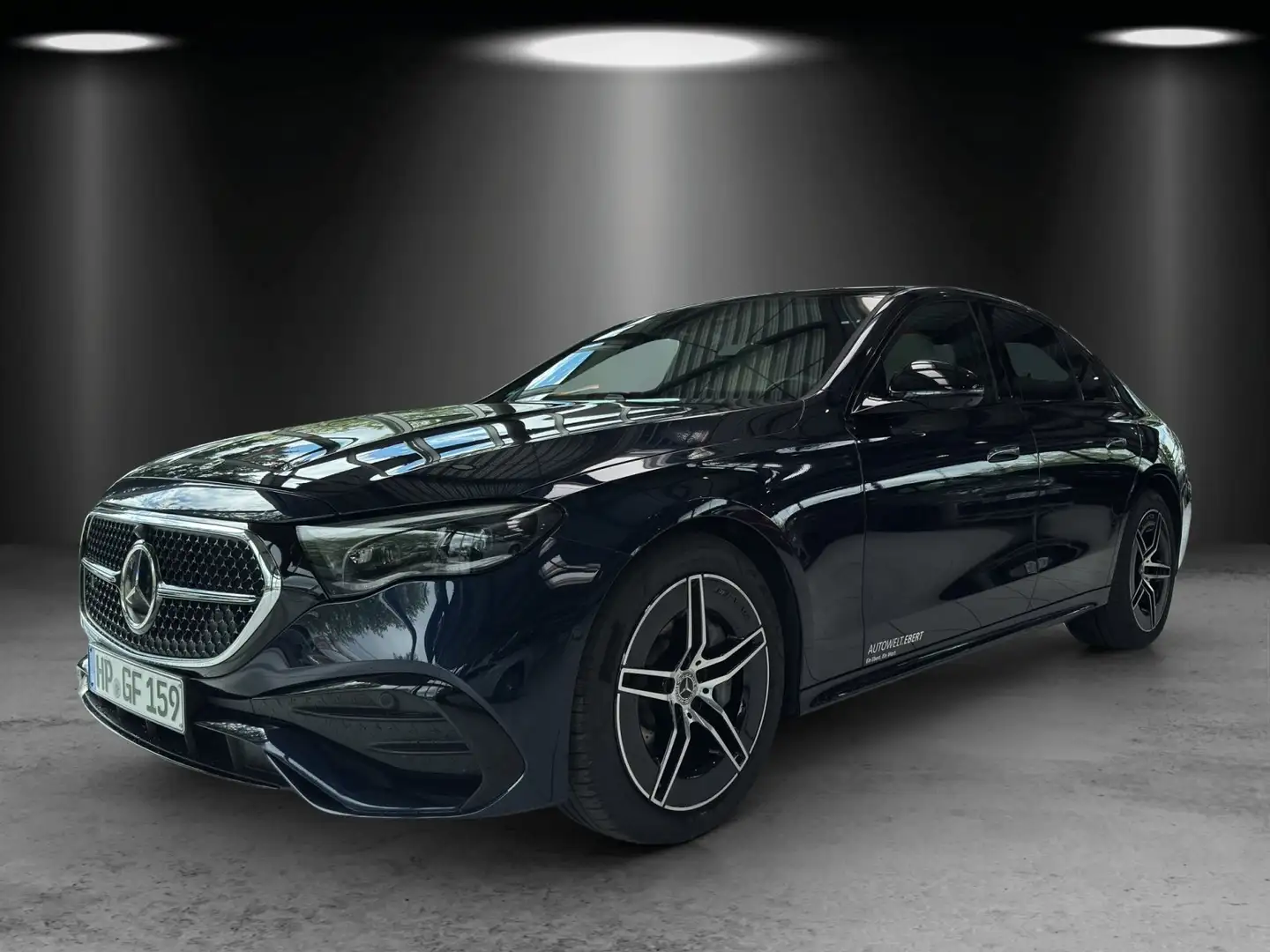 Mercedes-Benz E 200 d AMG Pano AHK Memory DISTR 360° Azul - 1