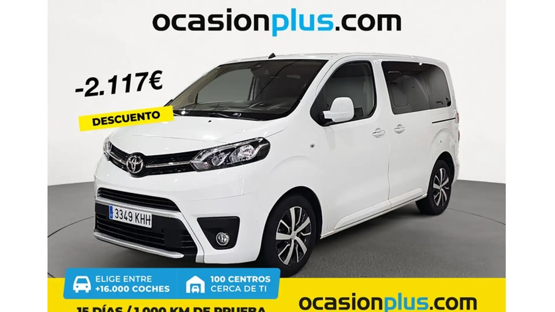 Toyota Proace Family Compact 1.6D 8pl. Advance 115 Weiß - 1