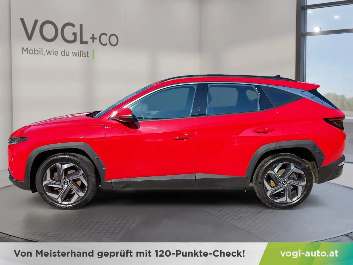 Hyundai TUCSON 1,6 T-GDI Plug-In Hybrid 4WD Smart Line Aut. Rood - 2