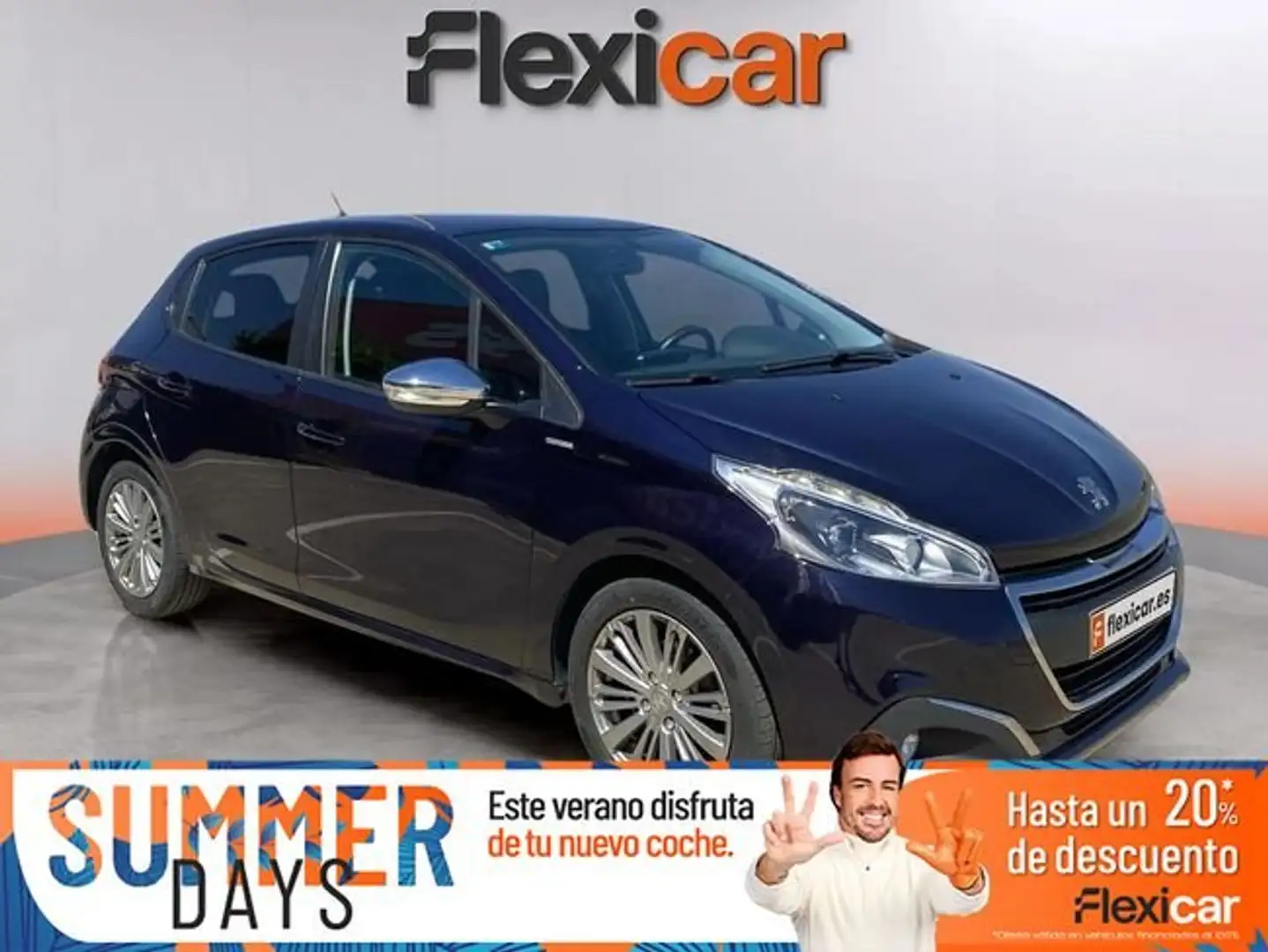 Peugeot 208 3P GT-Line 1.6L BlueHDi 73KW (100CV) Azul - 1