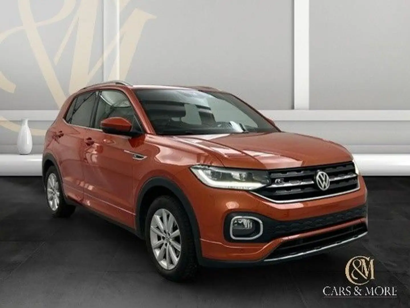 Volkswagen T-Cross R-LINE T.Leder CarPlay RFK LED ACC SHZ Orange - 2