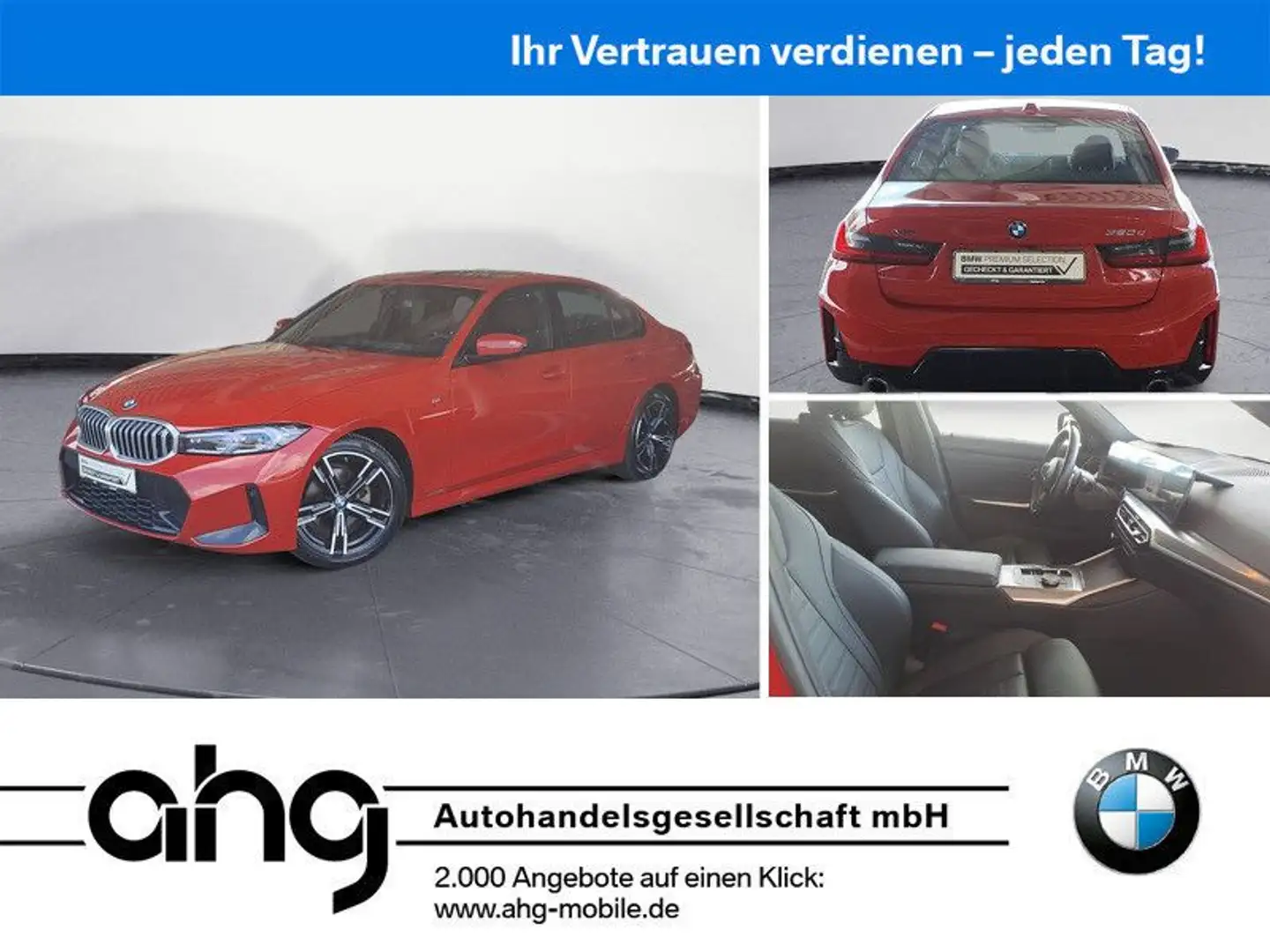 BMW 320 d xDrive Automatik M Sportpaket / Head-Up Dis Rot - 1