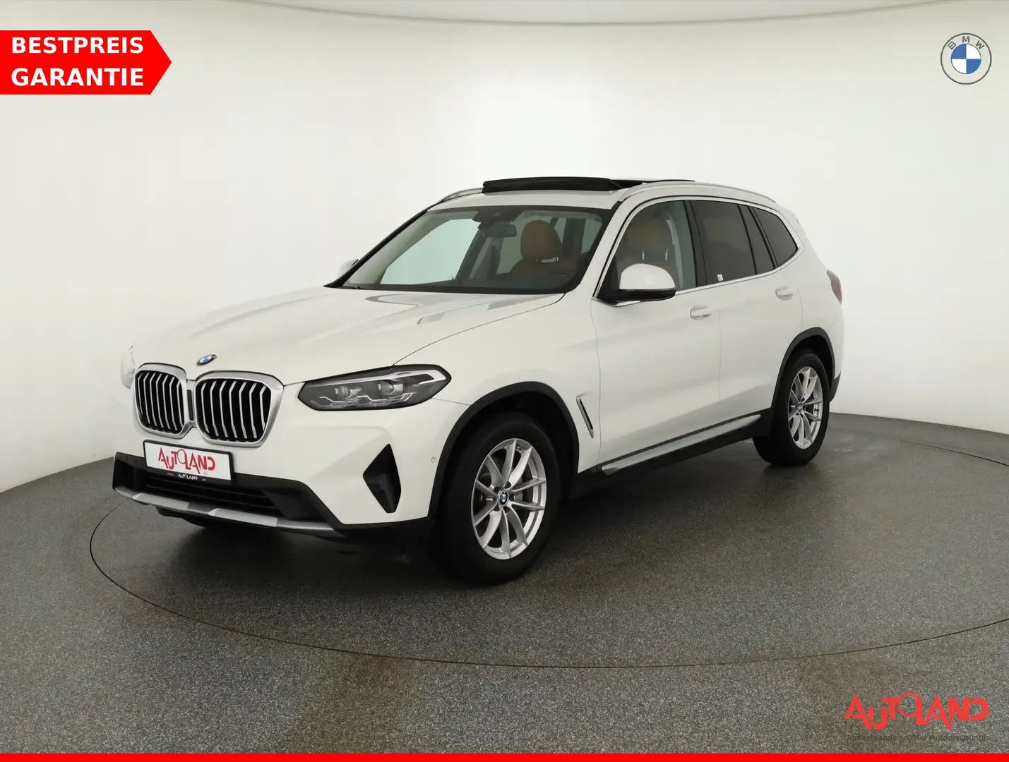 BMW X3 20i xDrive LED Navi Sitzheizung Panorama DAB Blanc - 1