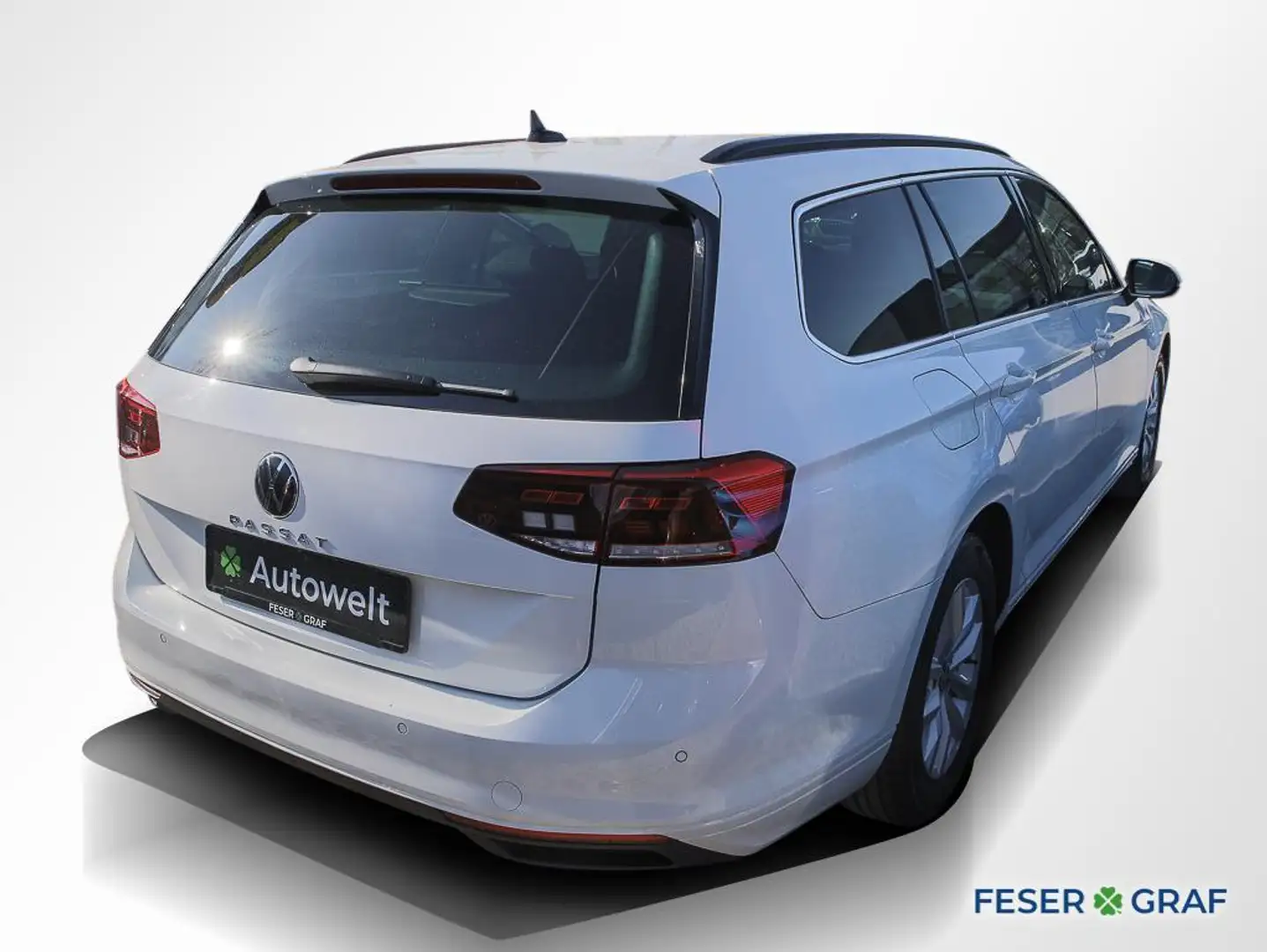 Volkswagen Passat Variant 2.0 TDI Business DSG AHK LED Navi Bianco - 2