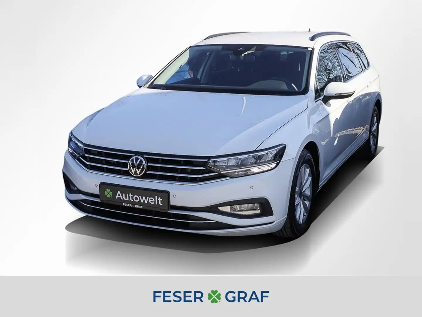 Volkswagen Passat Variant 2.0 TDI Business DSG AHK LED Navi Weiß - 1