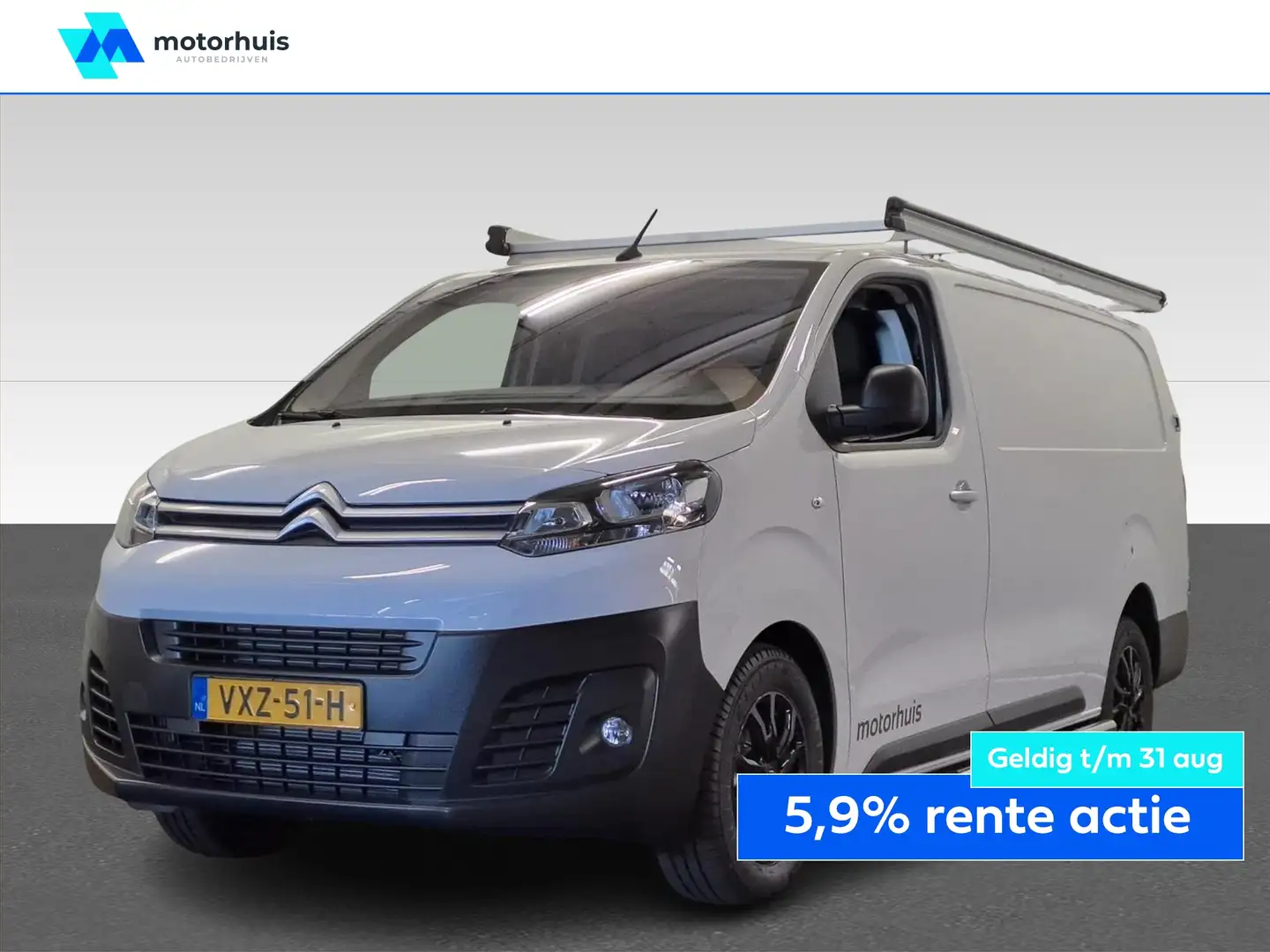 Citroen Jumpy XL 2.0 BlueHDi 145PK L3H1 CLUB NAVI CRUISE BETIMME Blanc - 1