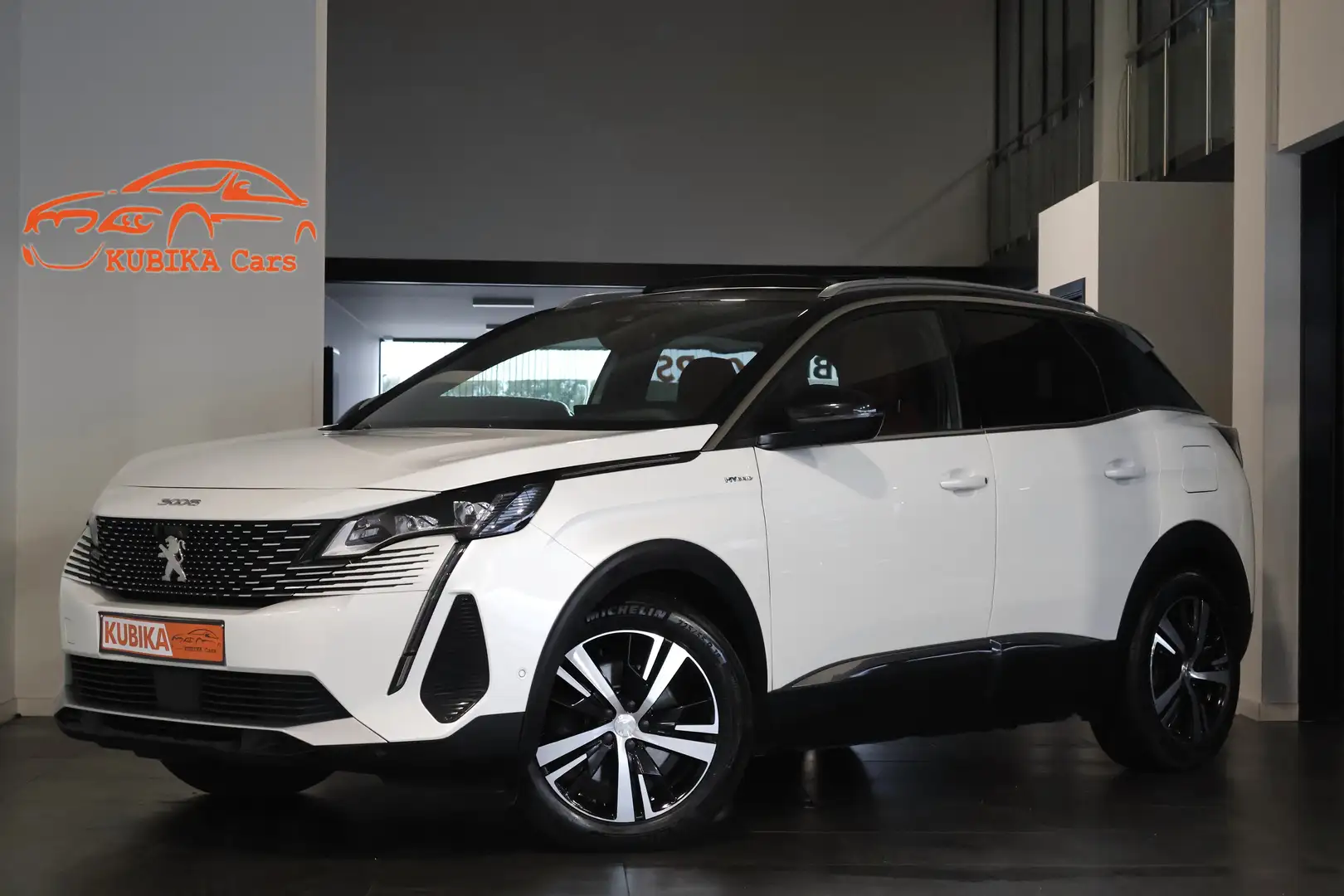 Peugeot 3008 Hybrid e-EAT8 GT BTW Pano 360C DodeH Acc Garantie Blanc - 1