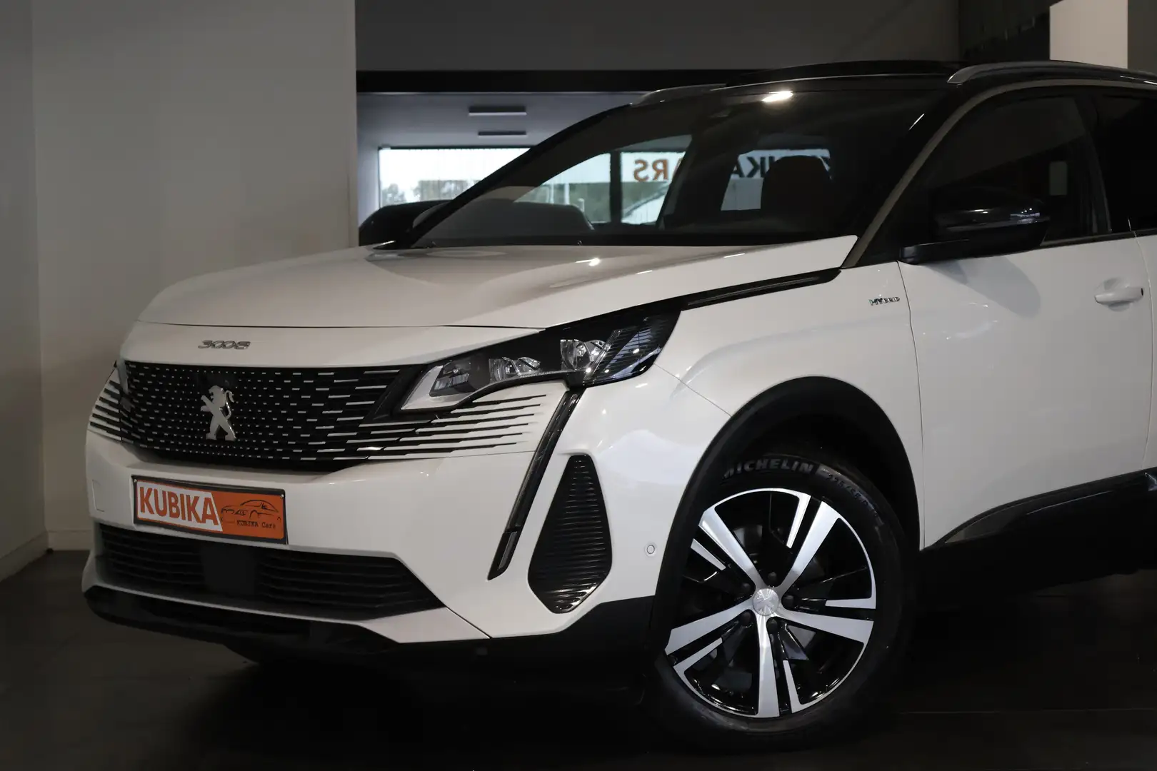 Peugeot 3008 Hybrid e-EAT8 GT BTW Pano 360C DodeH Acc Garantie Blanc - 2