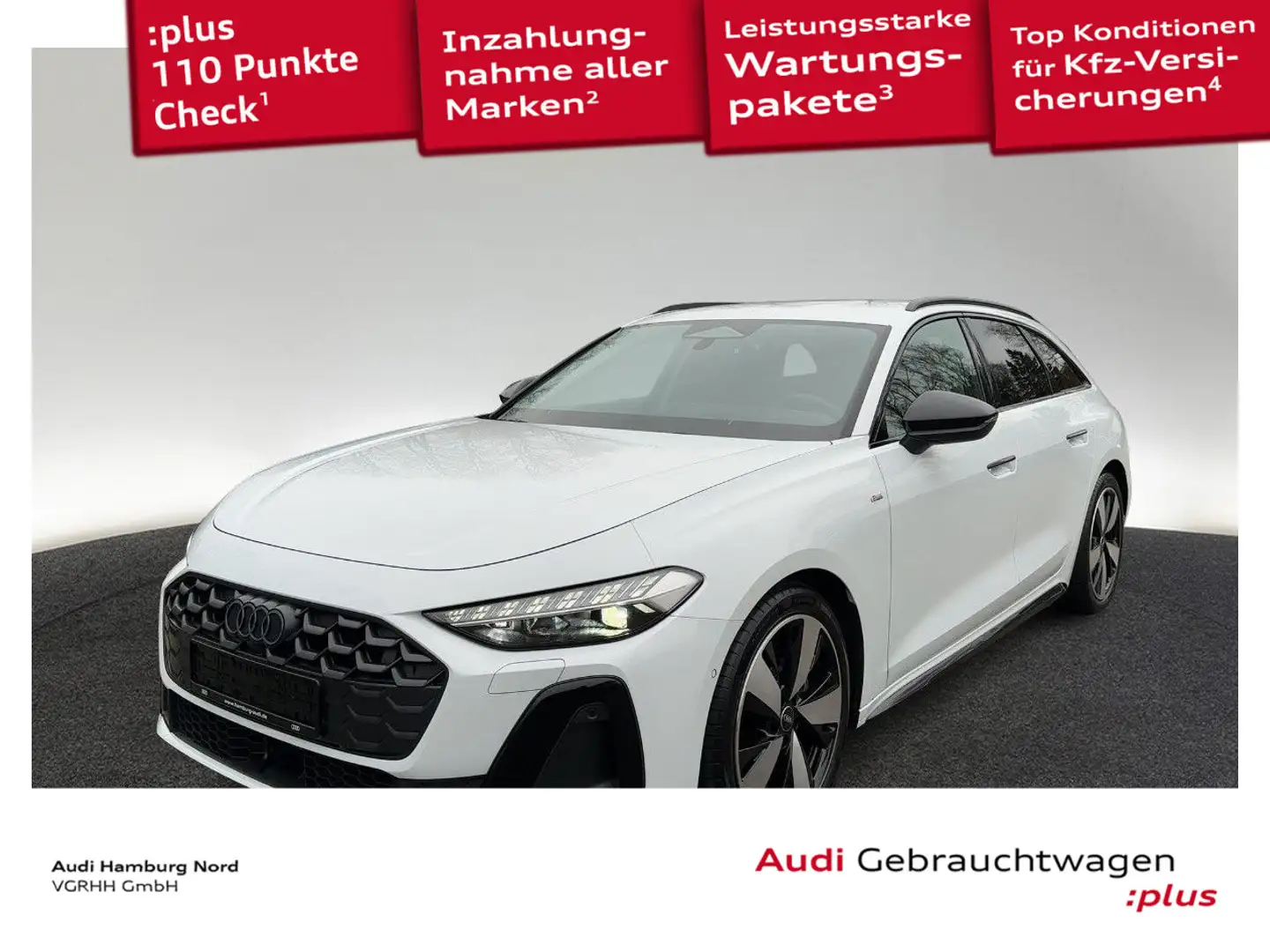 Audi A5 2.0 TFSI S tronic S line AHK Navi ACC Weiß - 1