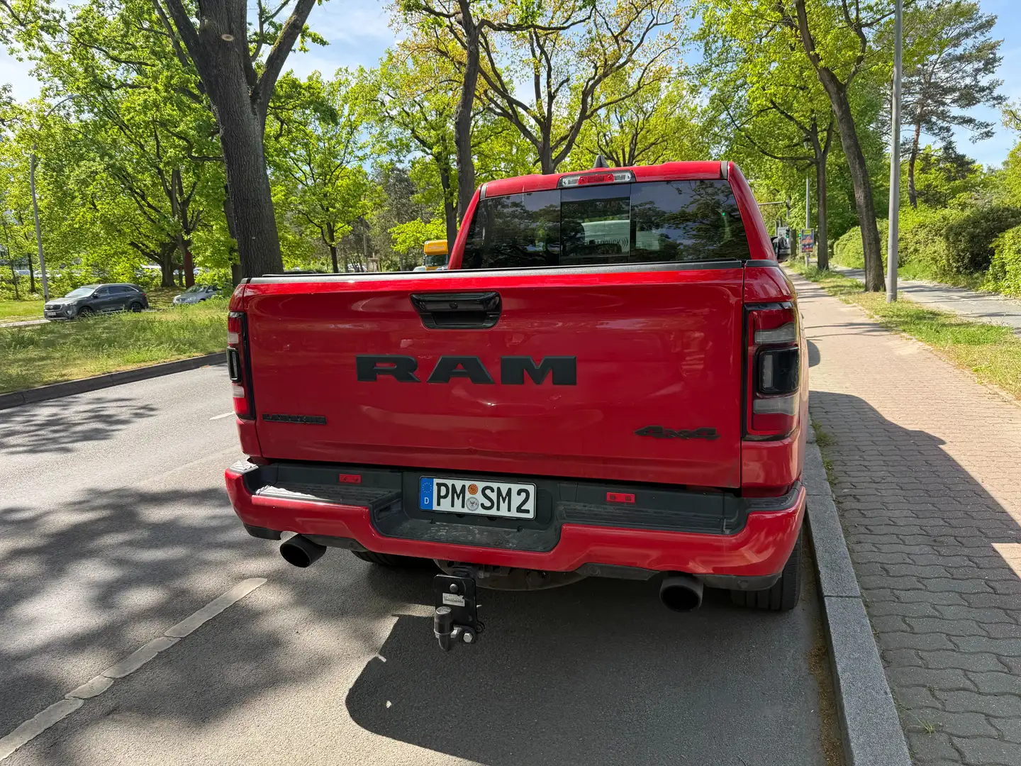 Dodge RAM 1500 Laramie GT MY 2023, ACC,Luftfederung,LPG, Rot - 2
