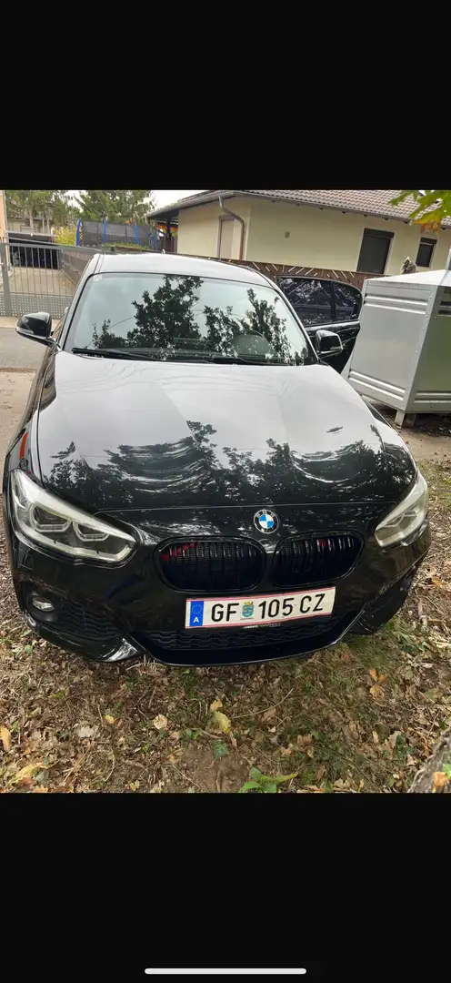 BMW 116 116 d M Sport Schwarz - 1