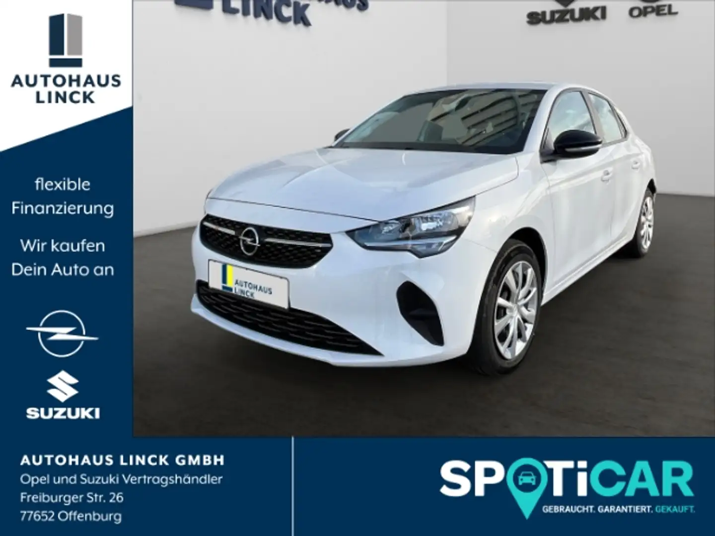 Opel Corsa-e Corsa F e Edition 180 Grad Kamera Blanc - 1