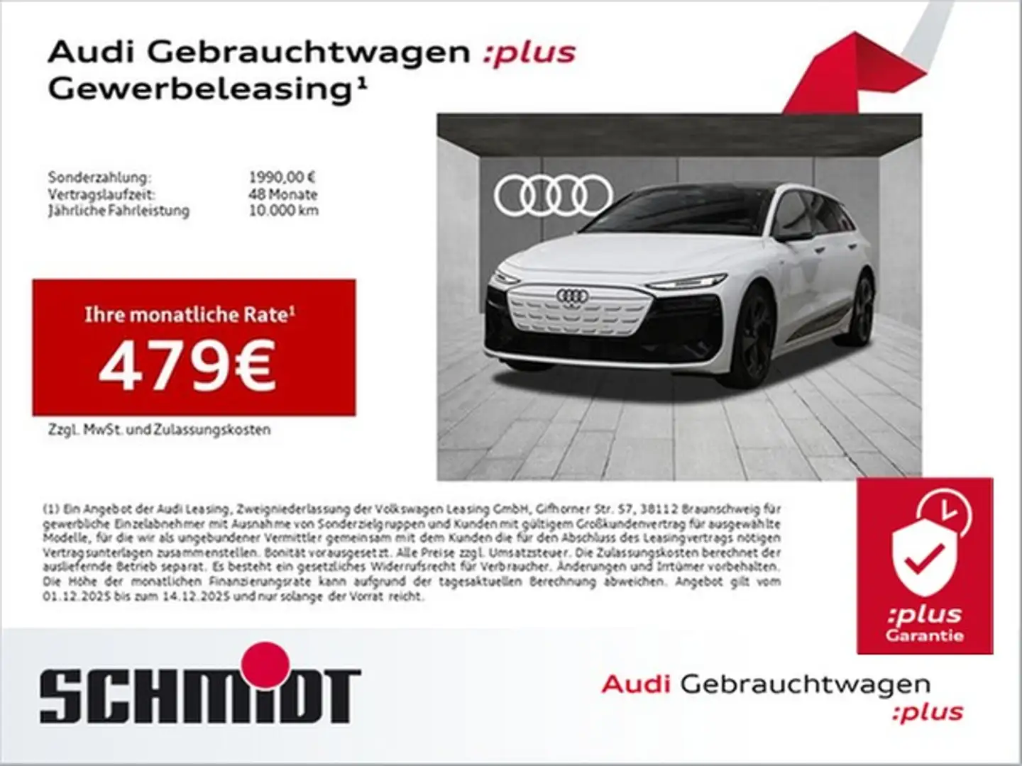 Audi A6 e-tron Avant S line LM21 Pano AHK Luft B&O HuD Weiß - 1
