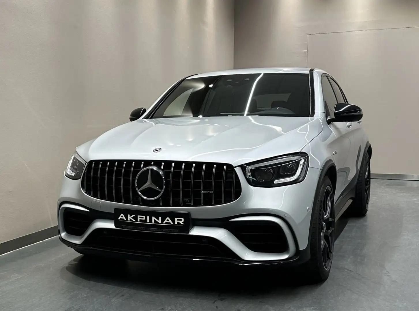 Mercedes-Benz GLC 63 AMG GLC63 S AMG COUPE **NIGHT**DISTR**HD-UP**360°** Silber - 2