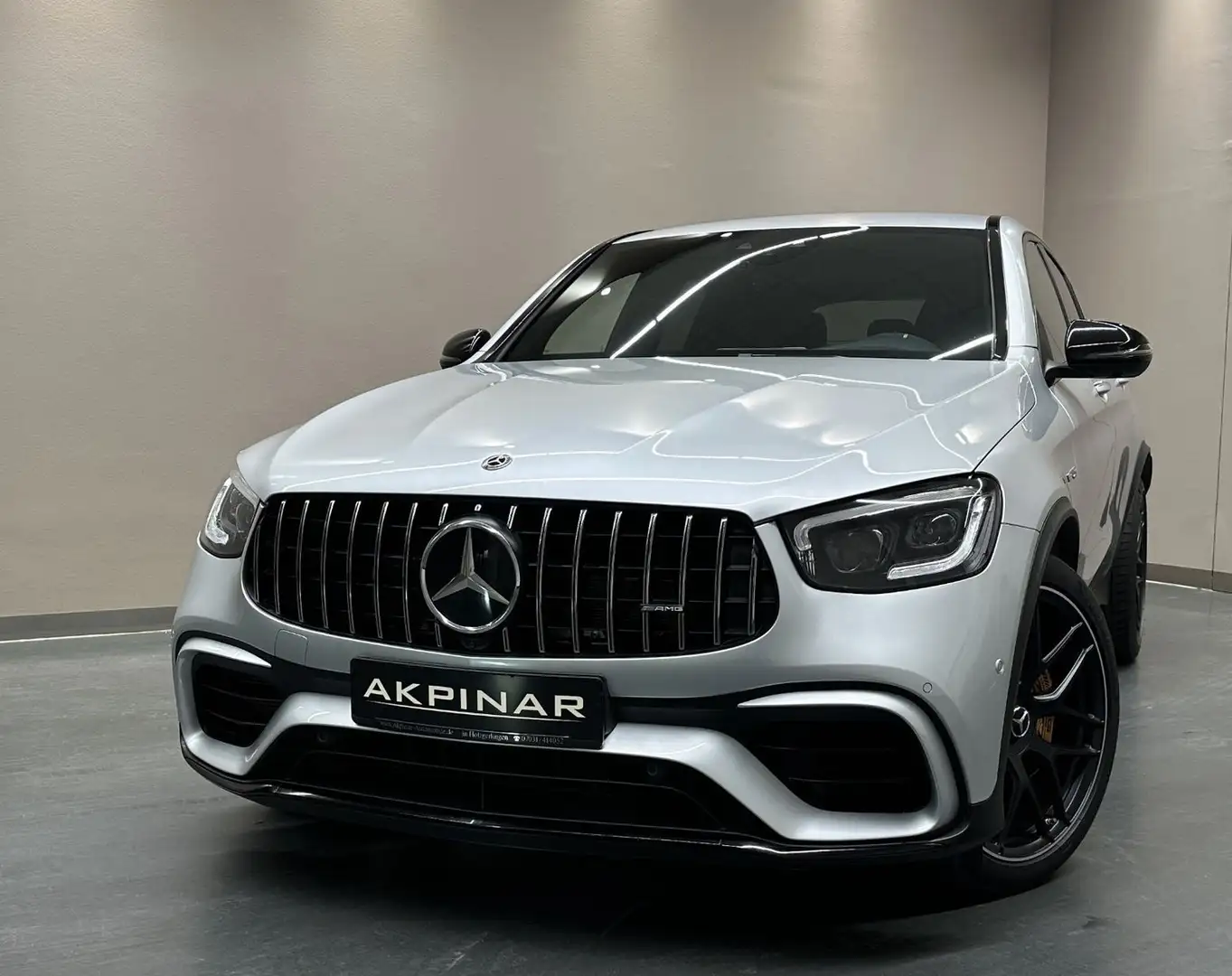 Mercedes-Benz GLC 63 AMG GLC63 S AMG COUPE **NIGHT**DISTR**HD-UP**360°** Silber - 1