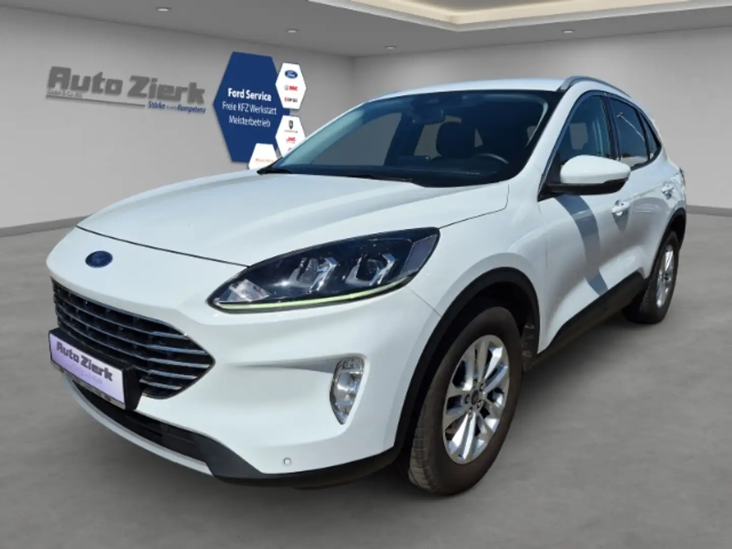 Ford Kuga Titanium 1.5 EB EU6d nur 37202 km beh. Rücksitze Weiß - 1