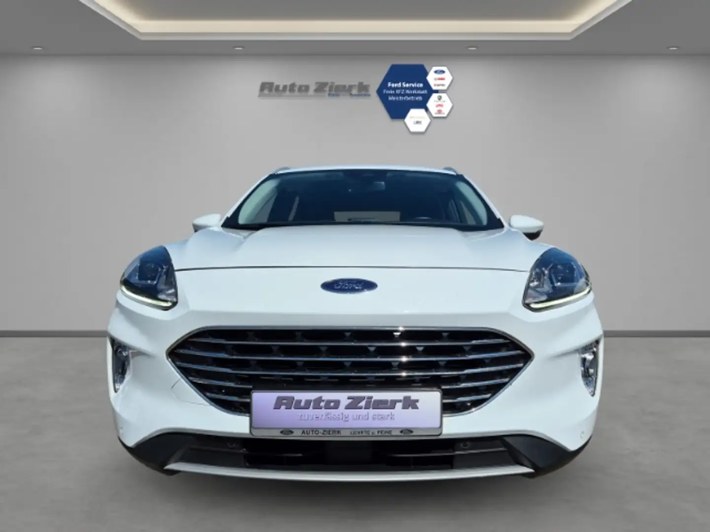 Ford Kuga Titanium 1.5 EB EU6d nur 37202 km beh. Rücksitze Weiß - 2