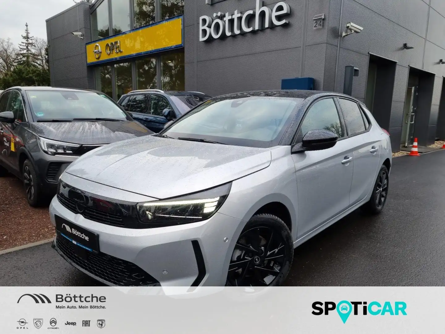 Opel Corsa GS NAVI*KAMERA*TEILLEDER*LED*KOMFORT Grau - 1