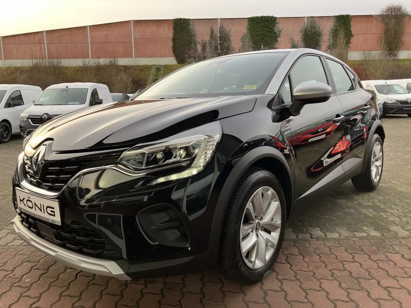Renault Captur 1.0 TCe 90 EQUILIBRE KLIMA*Apple CarPlay Schwarz - 1