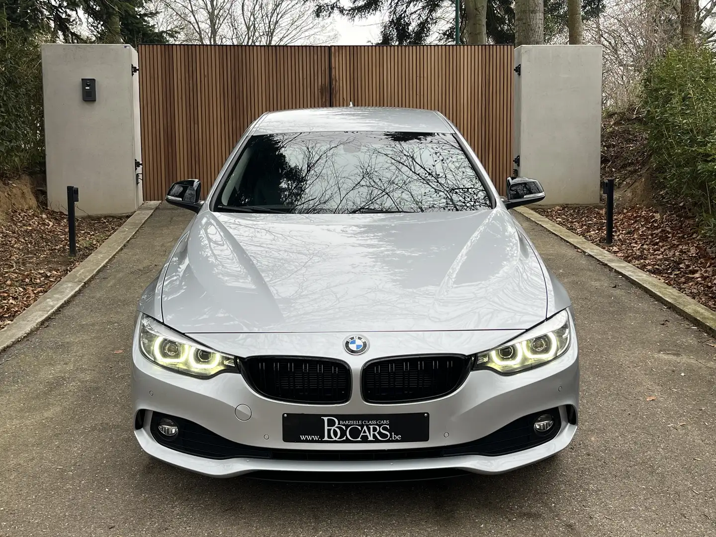 BMW 418 da Facelift-Led-Navi Prof-Leer-Zetelverw-Pdc-19" Argent - 2