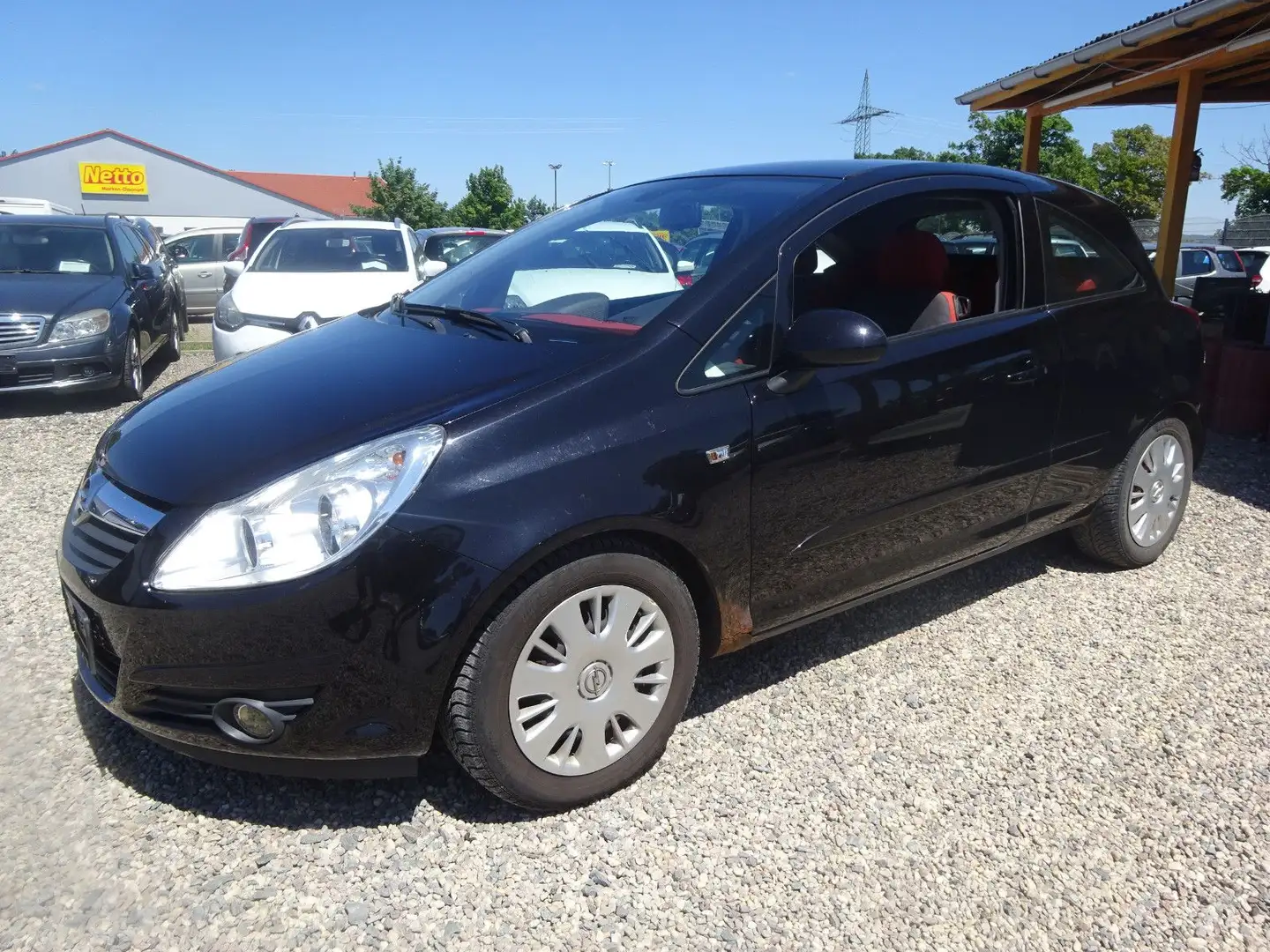 Opel Corsa 1.4 Edition Schwarz - 1