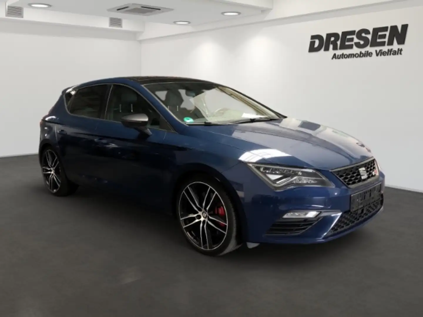 SEAT Leon 2.0 TSI 300 PDC v+h+elektr. Panoramadach+Klima El. Blu/Azzurro - 2