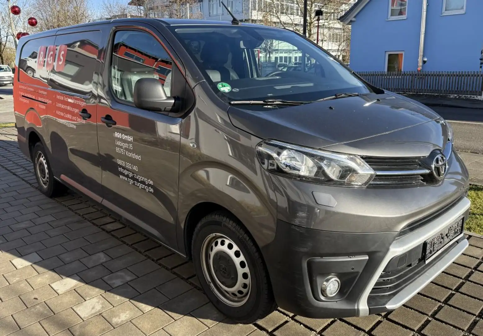 Toyota Proace L2 Kasten Meister AHK,Navi,Klima,Totwinkel,MwSt. Gri - 1