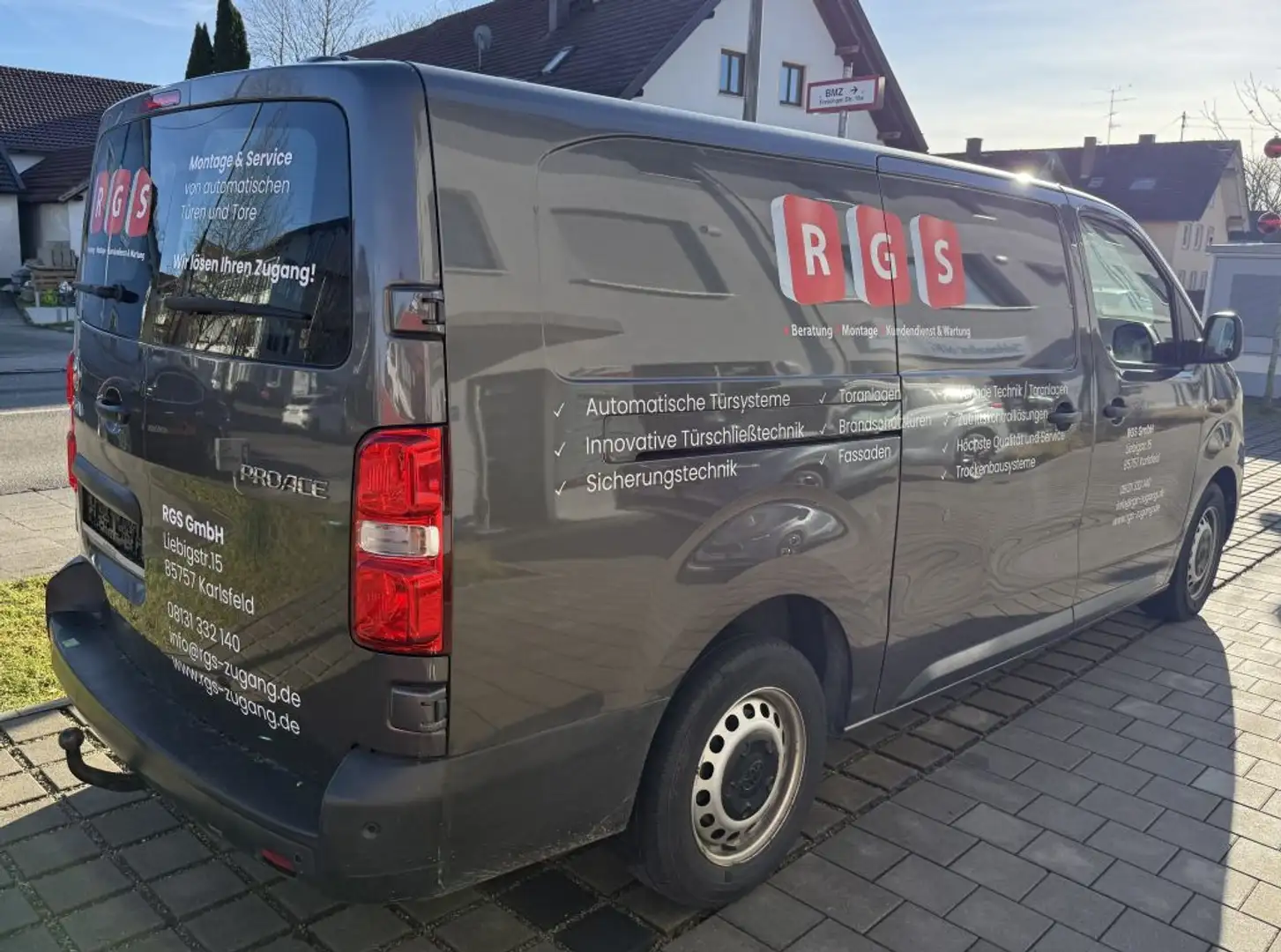 Toyota Proace L2 Kasten Meister AHK,Navi,Klima,Totwinkel,MwSt. Gri - 2