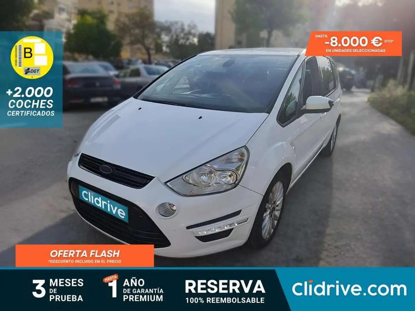 Ford S-Max 2.0TDCI Limited Edition 140 Blanco - 1