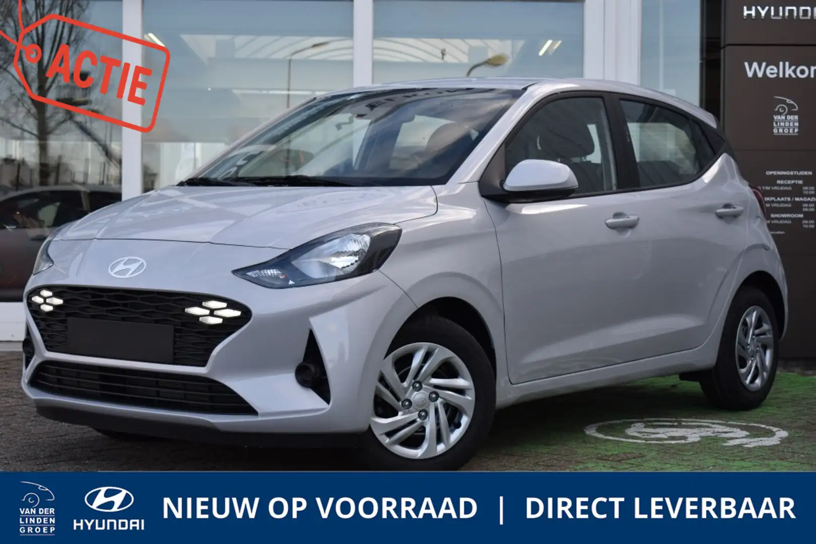 Hyundai i10 1.0 Comfort Limited Automaat DIRECT LEVERBAAR! Gris - 1