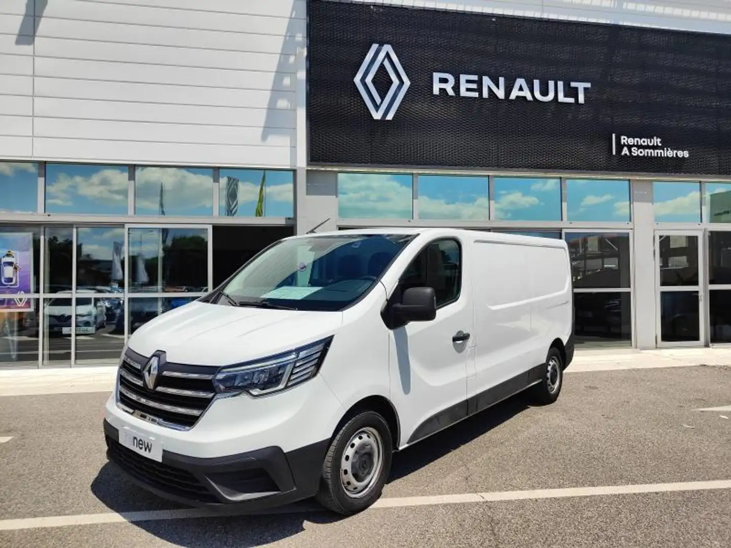 Renault Trafic L2H1 3T 2.0 Blue dCi 130ch Grand Confort Blanc - 1