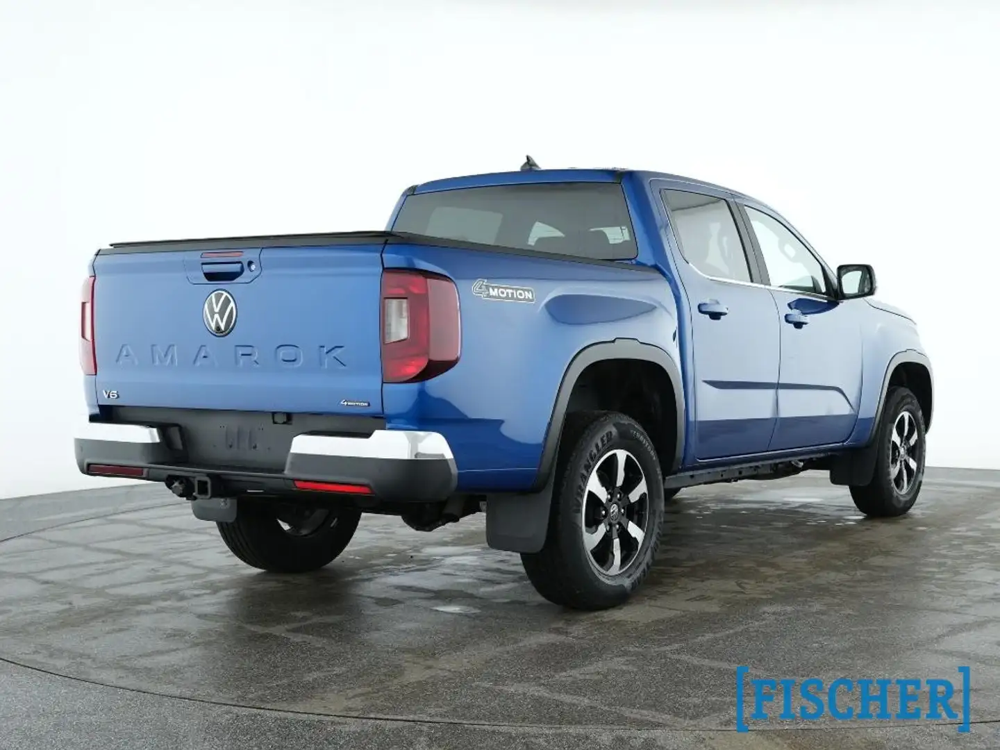 Volkswagen Amarok 3.0TDI 4Motion Style Matrix AHK Navi SHZ Rear View Blau - 2
