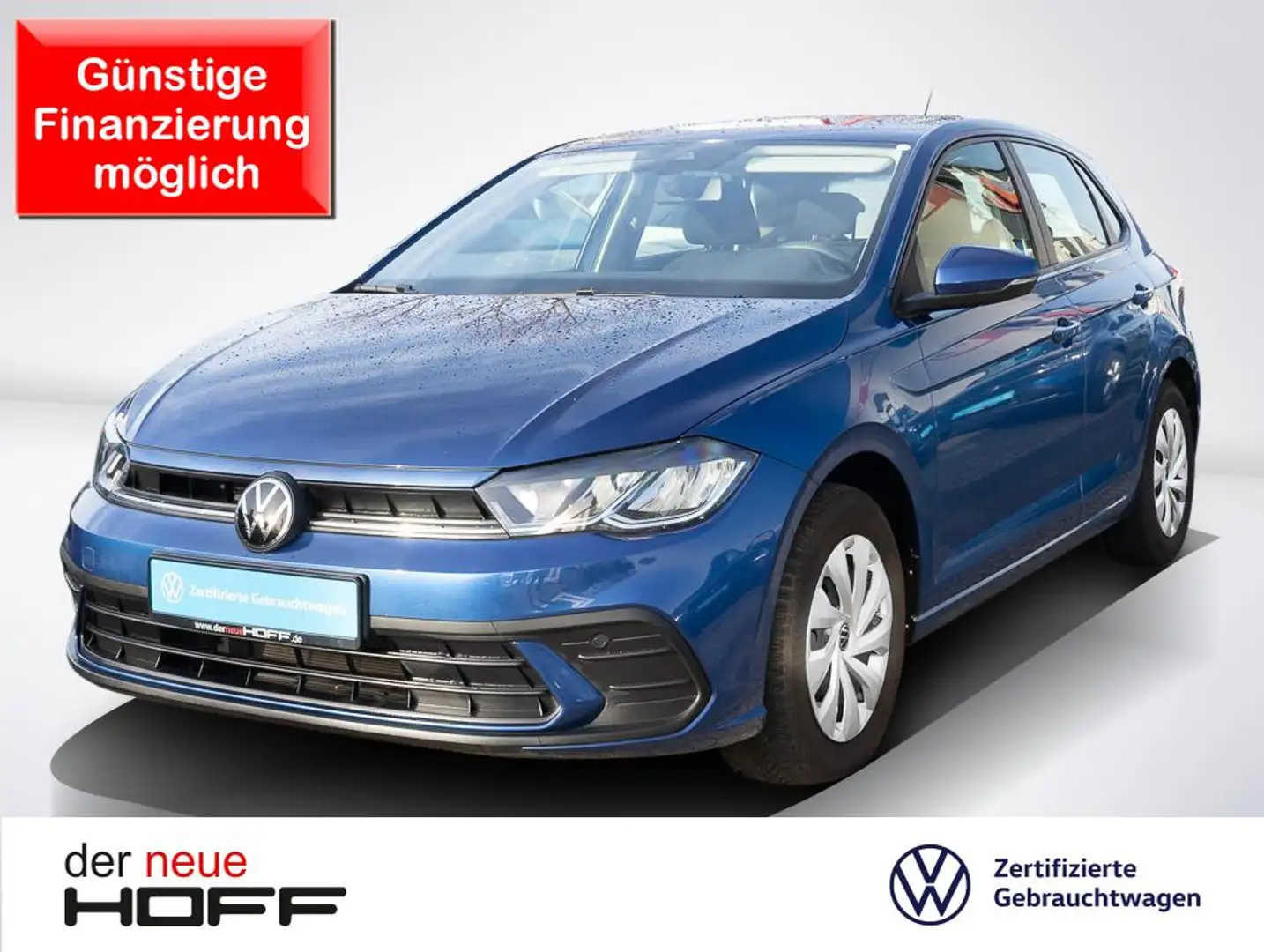 Volkswagen Polo 1.0 Fresh LED Ganzjahresr. Bluetooth Blau - 1