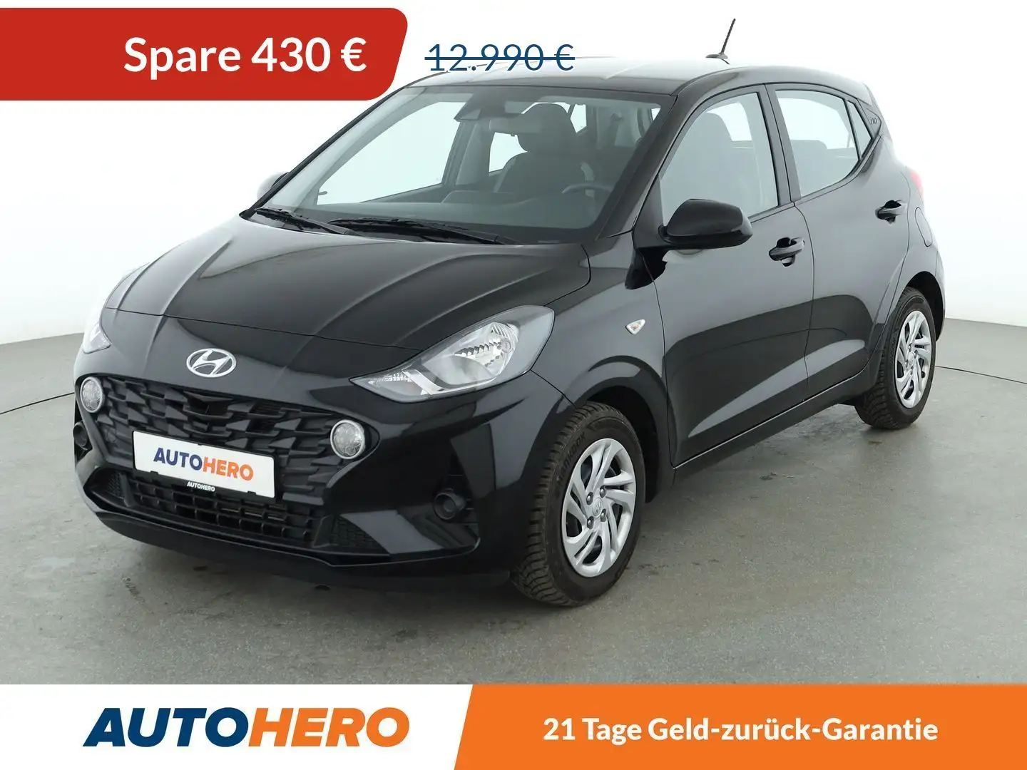 Hyundai i10 1.0 Select *START/STOP*PDC*LIMITER*SHZ*LHZ*KLIMA* Schwarz - 1