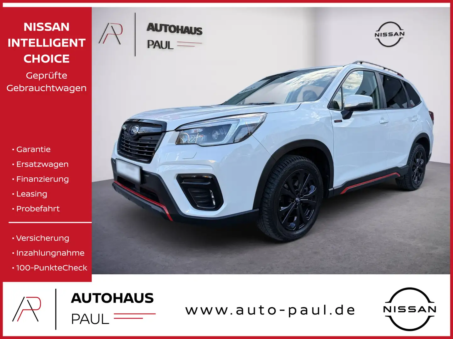 Subaru Forester 2.0ie Mild-Hybrid Edition Sport 40, AHK Biały - 1