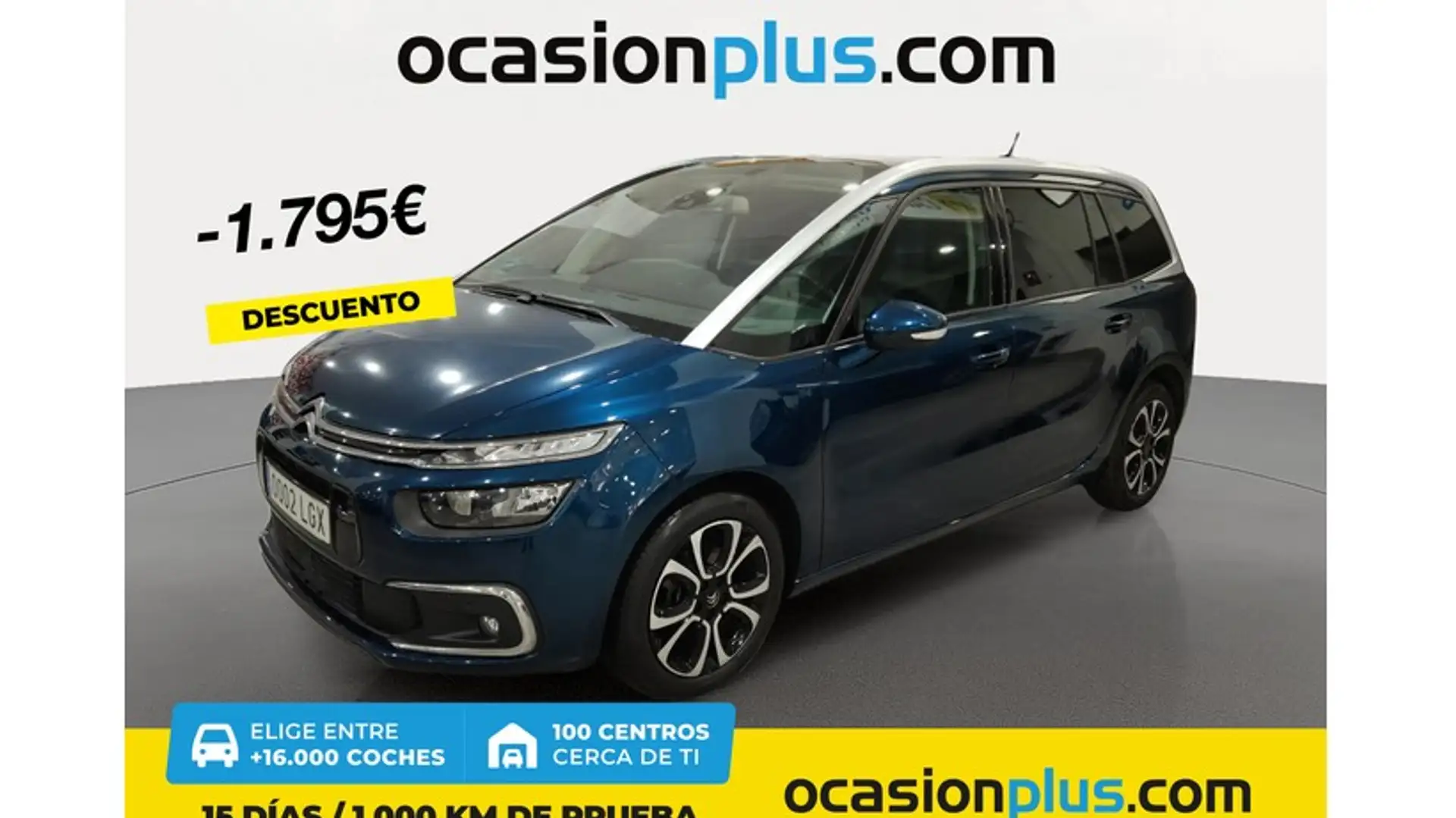 Citroen C4 Grand Spacetourer 1.5BlueHDI S&S Shine Pack 130 Blauw - 1