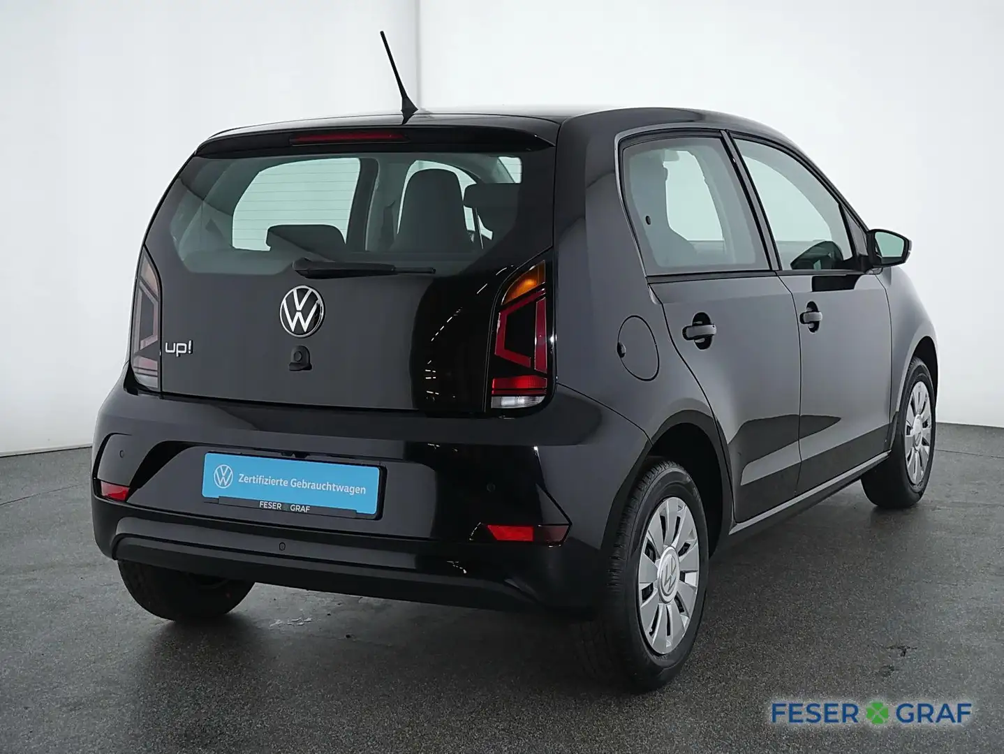 Volkswagen up! 1,0 l 48 kW (65 PS) 5-Gang GJR/LUS/WP/FAP Zwart - 2