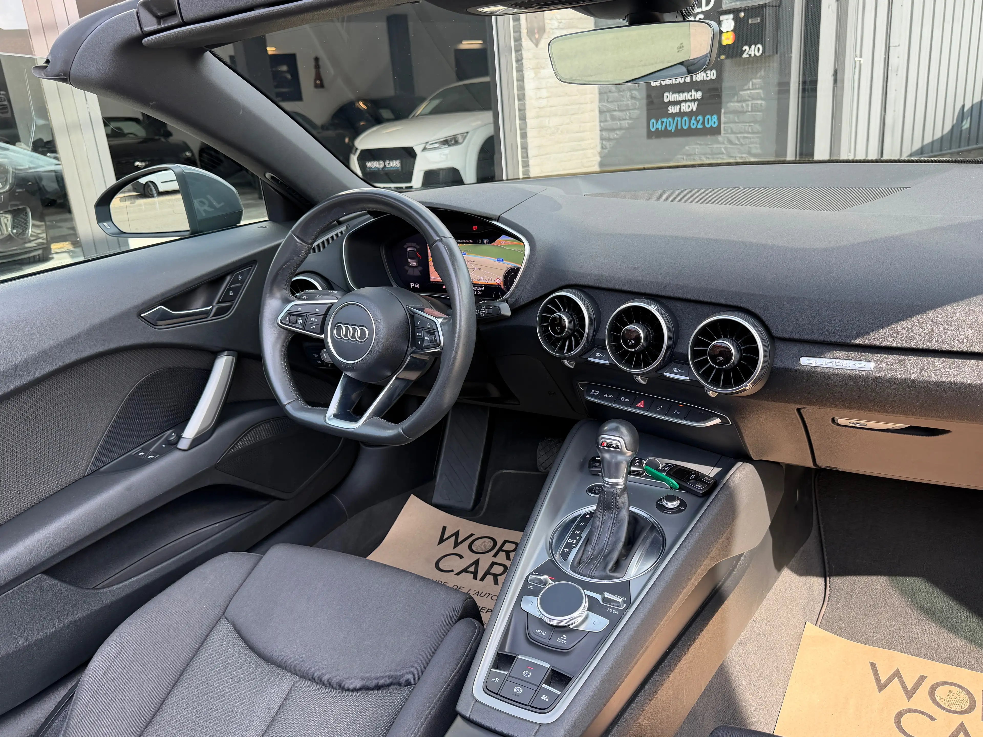 Audi TT TT Roadster 45 TFSI Quattro S tronic - S LINE - NAVI - CRUISE -  LANE ASSIST - GARANTIE 12 MOIS — photo 10