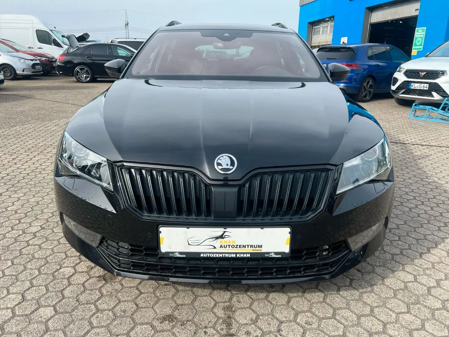 Skoda Superb Combi Sportline 4x4 DSG/NAVI/BIXEN/AHK Noir - 2