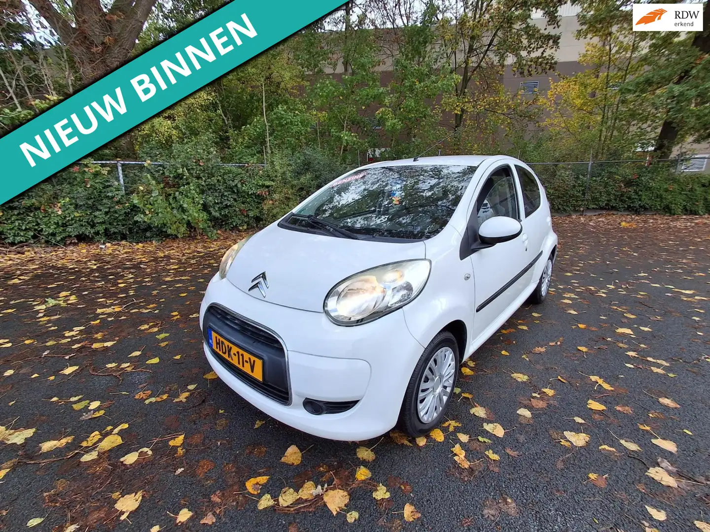 Citroen C1 1.0-12V Ambiance LEUKE AUTO RIJDT EN SCHAKELT GOED Wit - 1