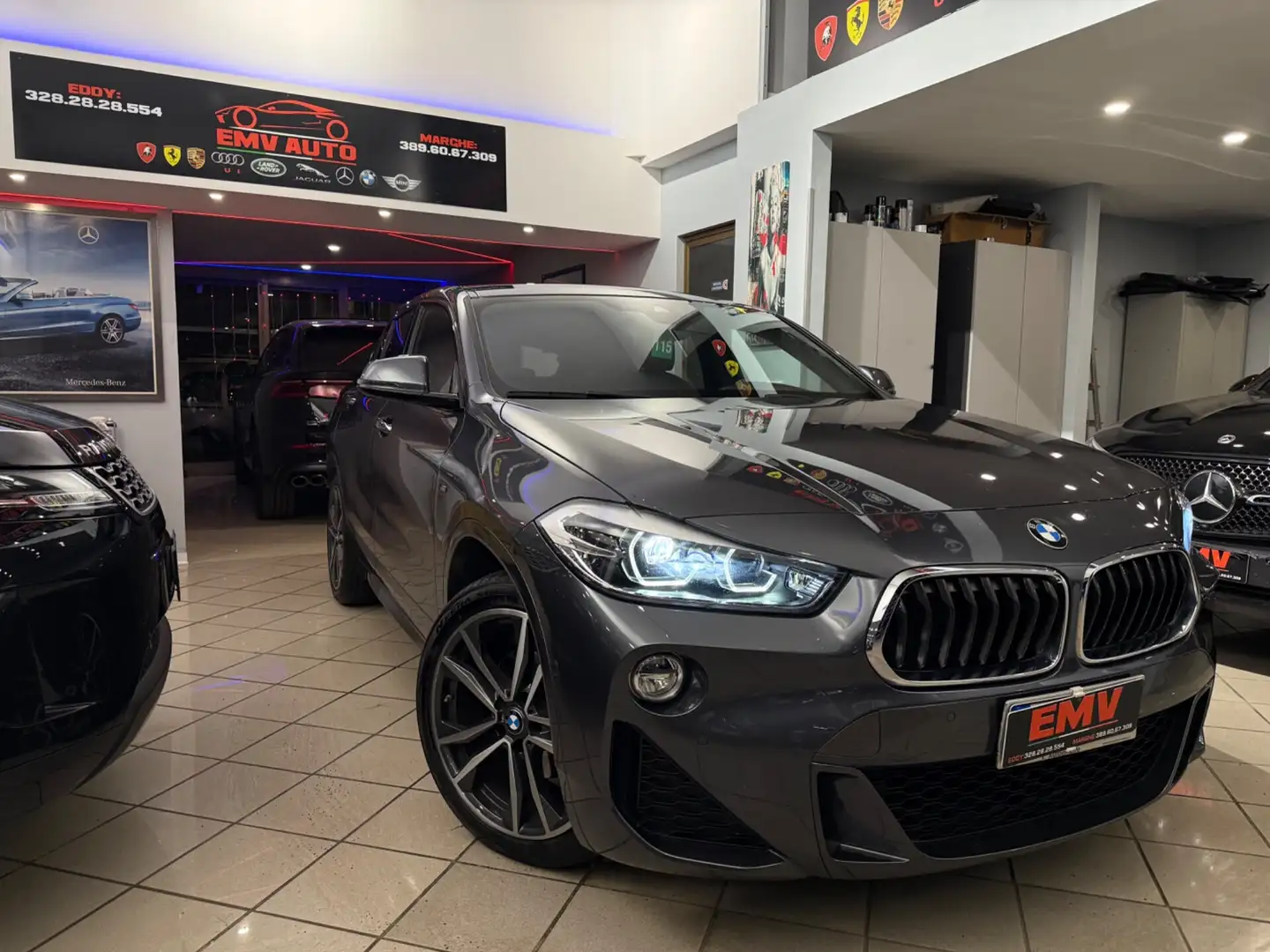 BMW X2 M X2 sDrive18d Msport Grigio - 1
