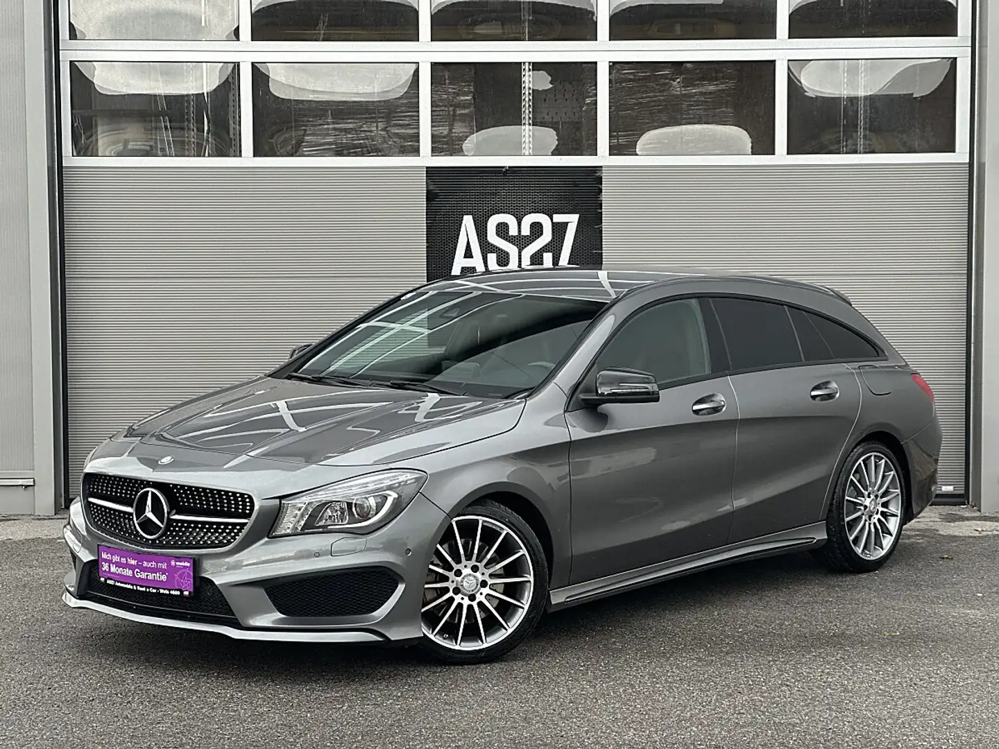 Mercedes-Benz CLA 220 CDI Shooting Brake AMG Line Silber - 1
