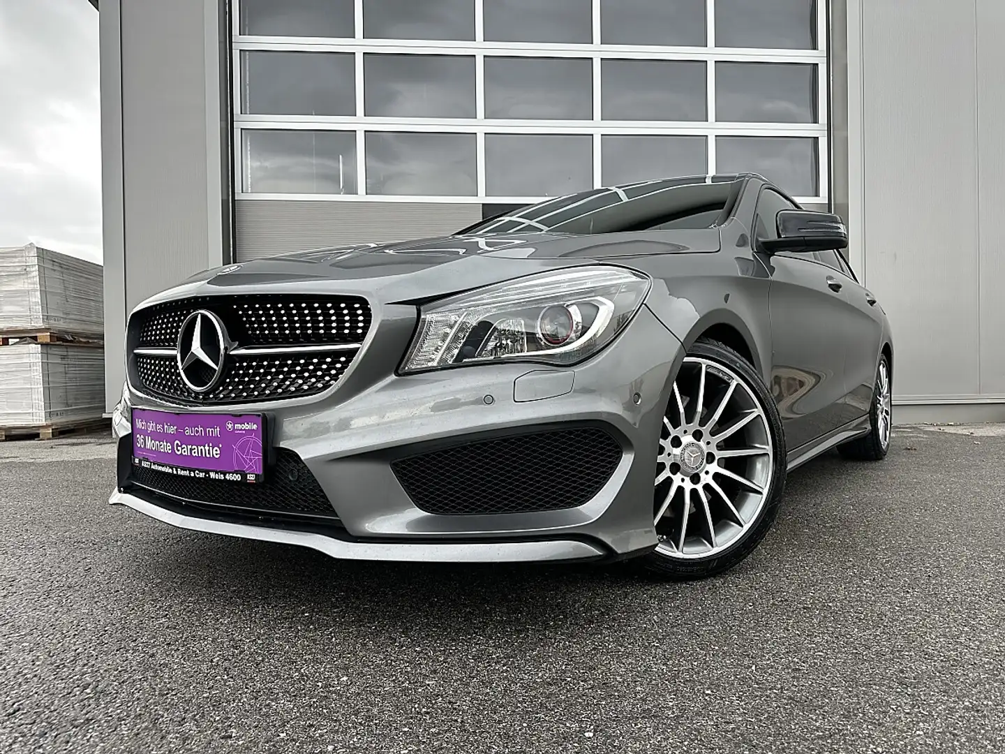 Mercedes-Benz CLA 220 CDI Shooting Brake AMG Line Silber - 2
