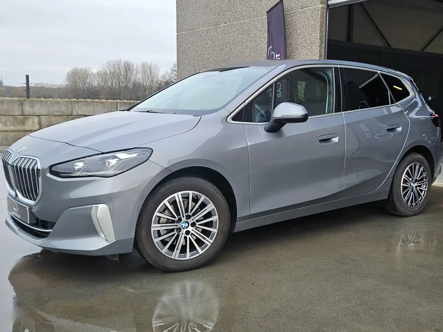 BMW 218 Active Tourer 218iA*FULL OPTIONS*CUIR*CAM360*..... Gris - 1