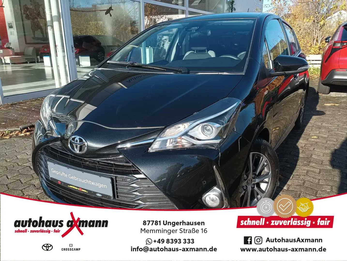 Toyota Yaris Y20 Team Deutschland * Kamera * Noir - 1