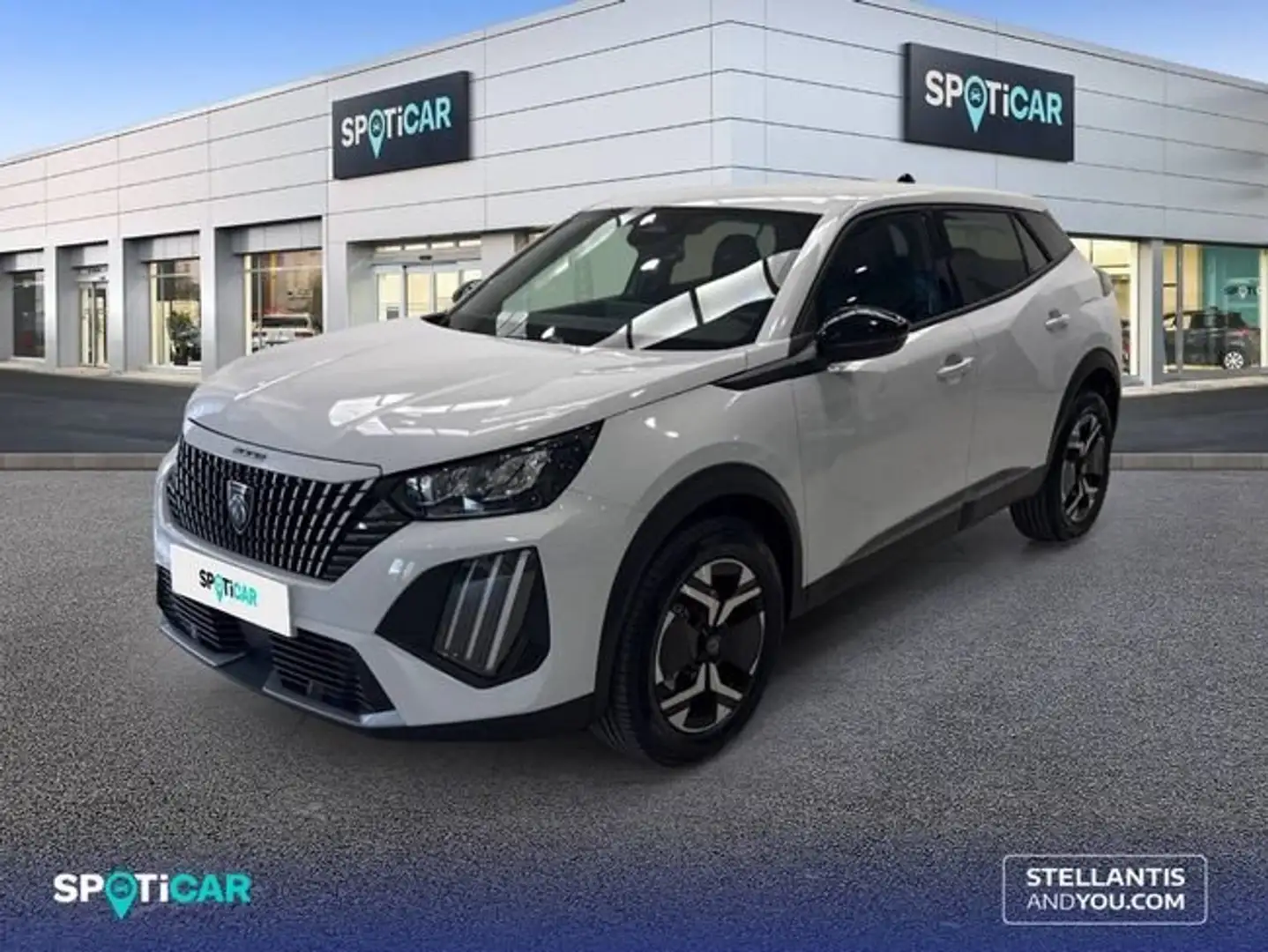 Peugeot 2008 N Hybrid 145 eDCS6 Allure Blanco - 1